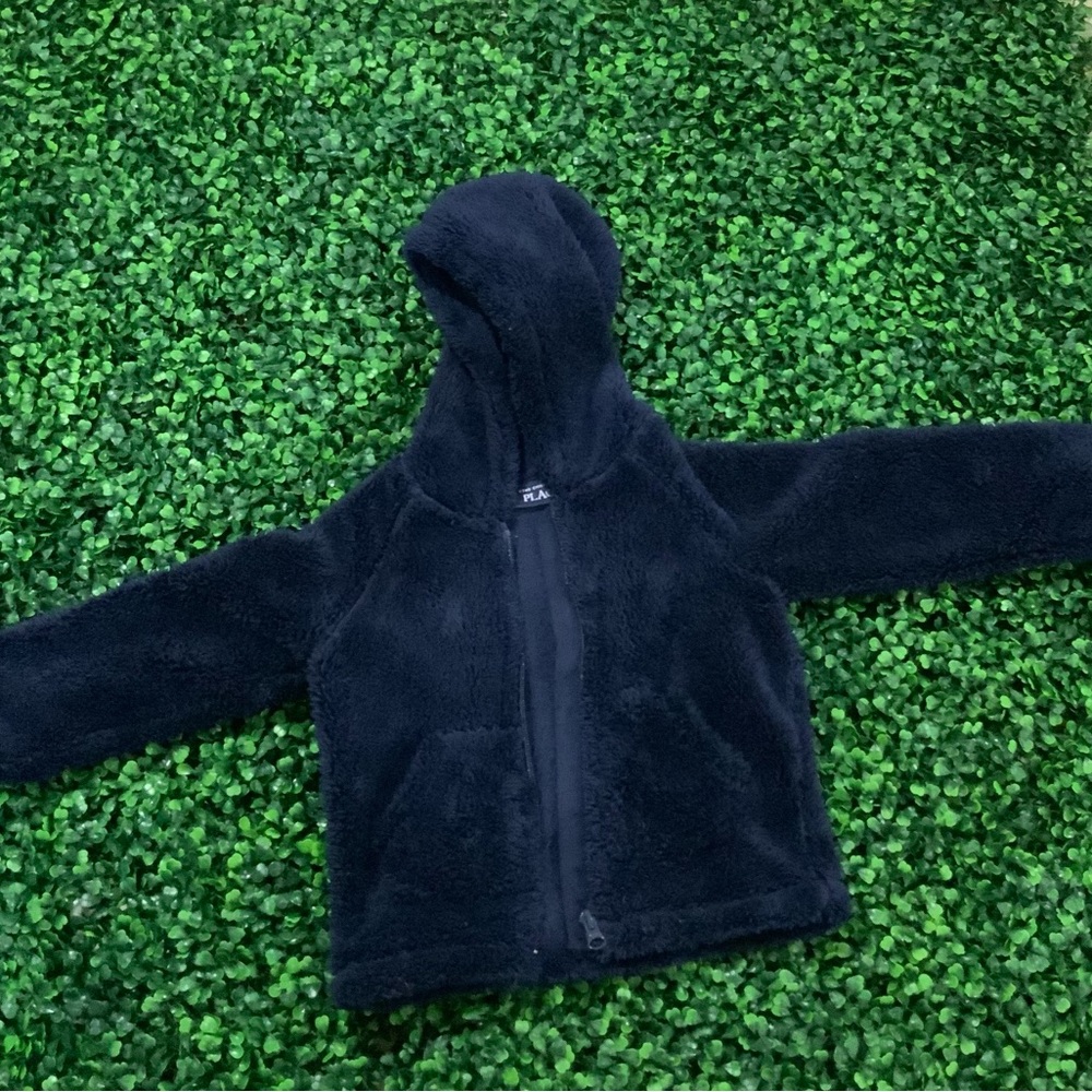 The Children's Place Navy Blue Fleece Jacket
